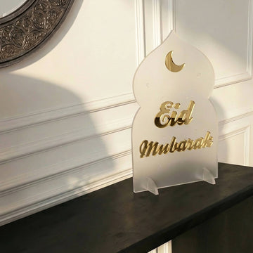 Déco de table cosmique Aïd Moubarak – Support lune et étoiles