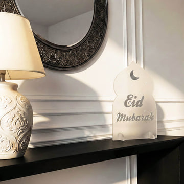 Déco de table cosmique Aïd Moubarak – Support lune et étoiles