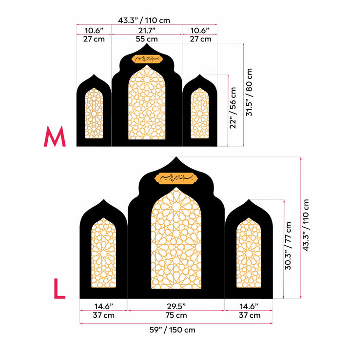triple-foldable-wooden-mihrab-wooden-mihrab-islamicwallartstore