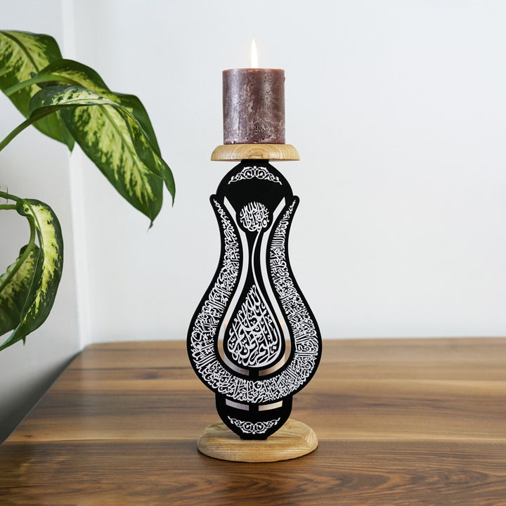 tulip-shaped-ayatul-kursi-islamic-candle-holder-black-islamic-home-decor-islamicwallartstore