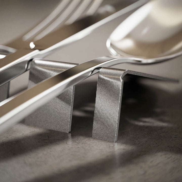 Saha w Afia Metal Cutlery Holder – Islamic Table Decor