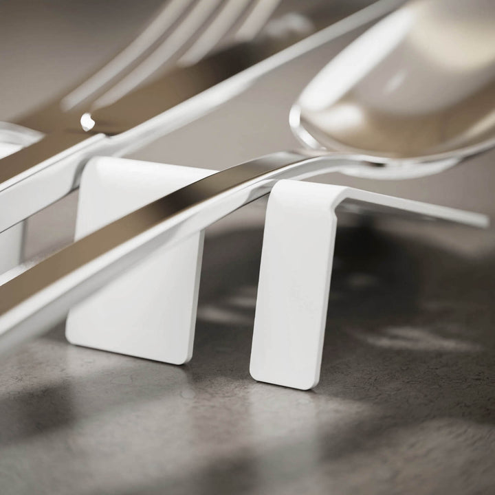 Saha w Afia Metal Cutlery Holder – Islamic Table Decor