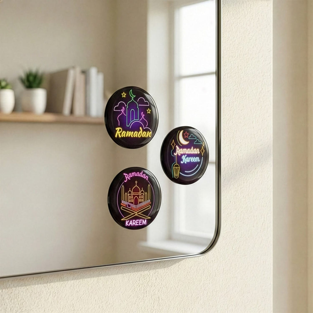 Neon Ramadan Sticker Set – Vibrant Islamic Decals