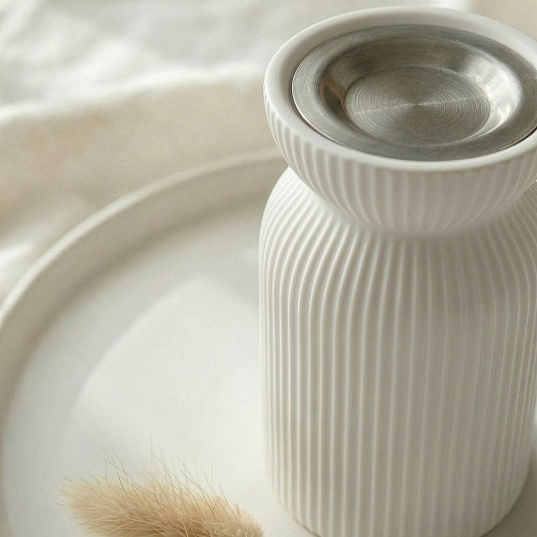 Modern Tiered Stone Mabkhara (Set of 3) – Minimalist Incense Burners