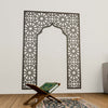 wooden-mihrab-decor-for-prayer-room-islamic-wall-art-12-pointed-star-basic-motif-islamicwallartstore