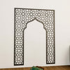 wooden-mihrab-for-prayer-room-wall-art-8-pointed-star-basic-motif-geometric-design-islamicwallartstore