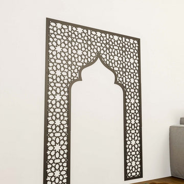 Wooden Mihrab Muslim Home Decors – Prayer Room Ideas | Islamic Wall Art - Islamic Wall Art Store