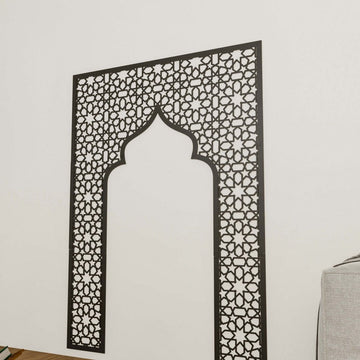 Wooden Mihrab Muslim Home Decors – Prayer Room Ideas | Islamic Wall Art - Islamic Wall Art Store