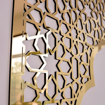 Wooden Mihrab Muslim Home Decors – Prayer Room Ideas | Islamic Wall Art - Islamic Wall Art Store