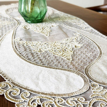 Woven Table Runner Home Kitchen Dining Table Decor - Islamic Wall Art Store