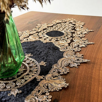 Woven Table Runner Home Kitchen Dining Table Decor - Islamic Wall Art Store