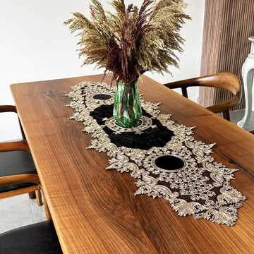 Woven Table Runner Home Kitchen Dining Table Decor - Islamic Wall Art Store