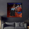 Ayatul Kursi v3 Oil Painting Reproduction Canvas Print Islamic Wall Art - Islamic Wall Art Store