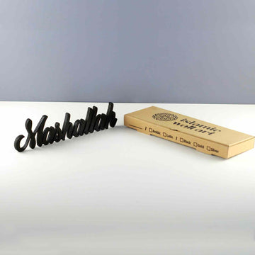 Bismillah, Alhamdulillah, MashAllah Tabletop Decors - Islamic Wall Art Store