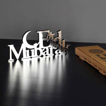 Eid Mubarak Table Top Decor - Style 1 - Islamic Wall Art Store