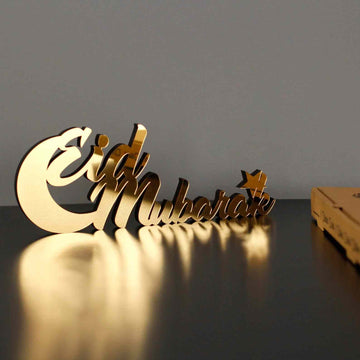 Eid Mubarak Table Top Decor - Style 2 - Islamic Wall Art Store