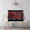 First Kalimah Tawheed v3 Oil Paint Reproduction Canvas Print Islamic Wall Art - Islamic Wall Art Store