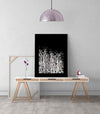 Flames in The Darkness Decorative Arabic Calligraphy Oil Paint Reproduction Canvas Print Islamic Wall Art - Islamic Wall Art Store