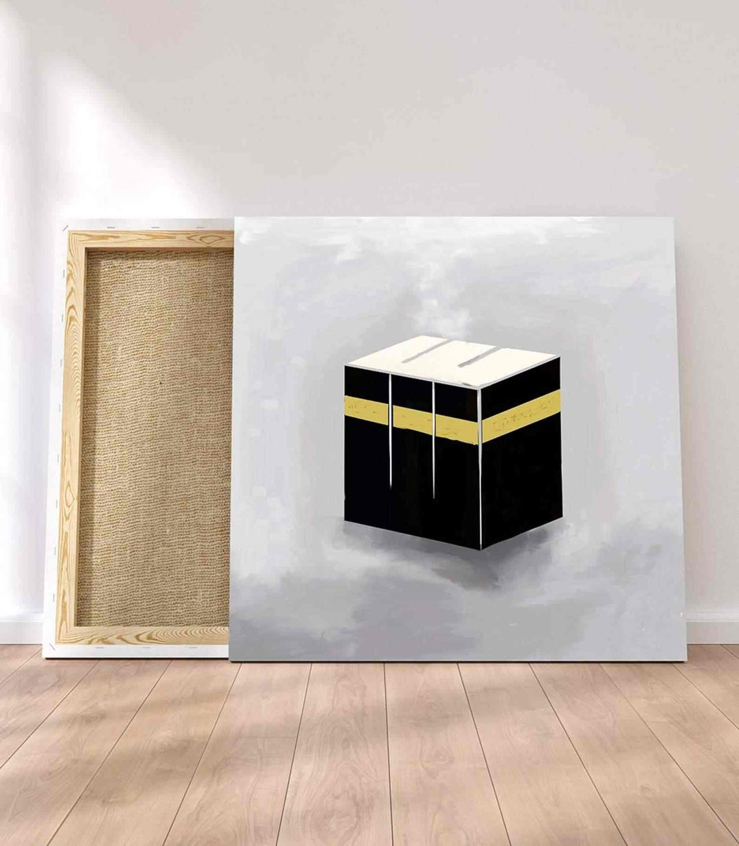 Kaaba v4 Oil Painting Reproduction Canvas Print Islamic Wall Art - Islamic Wall Art Store
