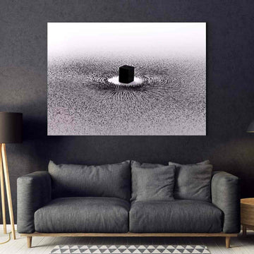 Kaaba v6 Oil Painting Reproduction Canvas Print Islamic Wall Art - Islamic Wall Art Store