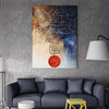 Mashallah La Quwwata illa Bi-llahi Calligraphy Oil Paint Reproduction Canvas Print Islamic Wall Art - Islamic Wall Art Store