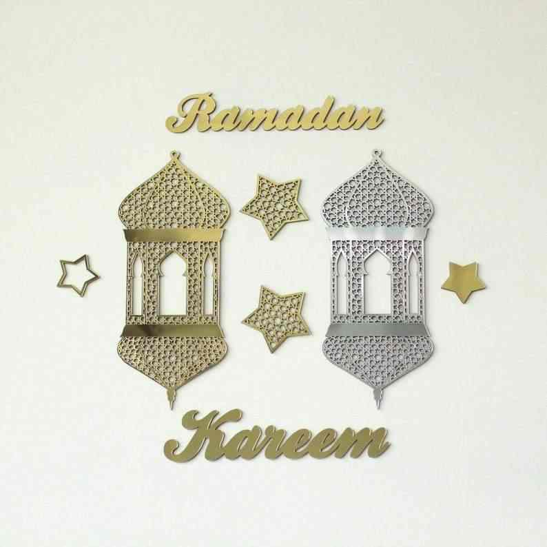 Ramadan Kareem Decor, Ramadan Mubarak, Ramadan Decoration - Islamic Wall Art Store