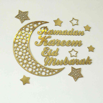 Ramadan Kareem Eid Mubarak Decor - Islamic Wall Art Store