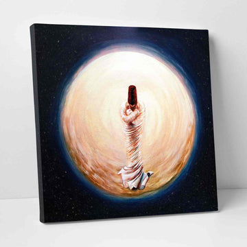 Sufi Dervish v2 Oil Painting Reproduction Canvas Print Islamic Wall Art - Islamic Wall Art Store
