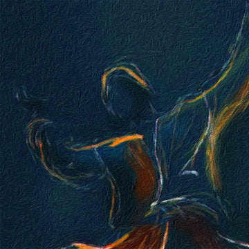 Sufi Dervish v3 Oil Painting Reproduction Canvas Print Islamic Wall Art - Islamic Wall Art Store