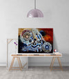 Surah Al Fatihah and Surah Al Ikhlas v2 Oil Painting Reproduction Canvas Print Islamic Wall Art - Islamic Wall Art Store