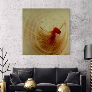 Whirling Dervish v7 Oil Paint Reproduction Canvas Print Islamic Wall Art - Islamic Wall Art Store