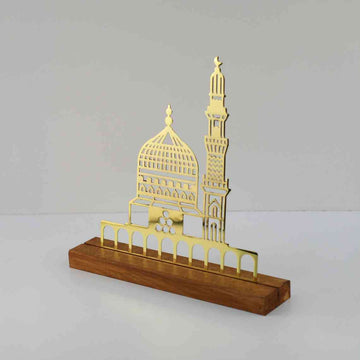 Masjid Al Aqsa, Masjid Al - Haram, Masjid An - Nabawi Islamic Tabletop Decor - Islamic Wall Art Store