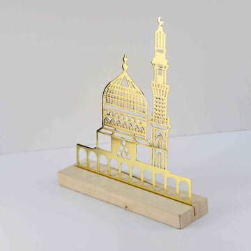 Masjid Al Aqsa, Masjid Al - Haram, Masjid An - Nabawi Islamic Tabletop Decor - Islamic Wall Art Store