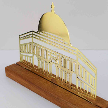 Masjid Al Aqsa, Masjid Al - Haram, Masjid An - Nabawi Islamic Tabletop Decor - Islamic Wall Art Store