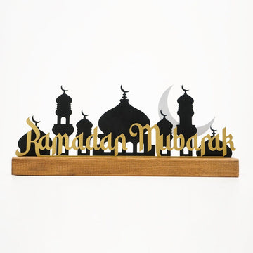 Ramadan Mubarak Hagia Sophia & Mosque Islamic Gift Table Art - Islamic Wall Art Store