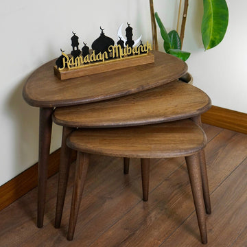 Ramadan Mubarak Hagia Sophia & Mosque Islamic Gift Table Art - Islamic Wall Art Store